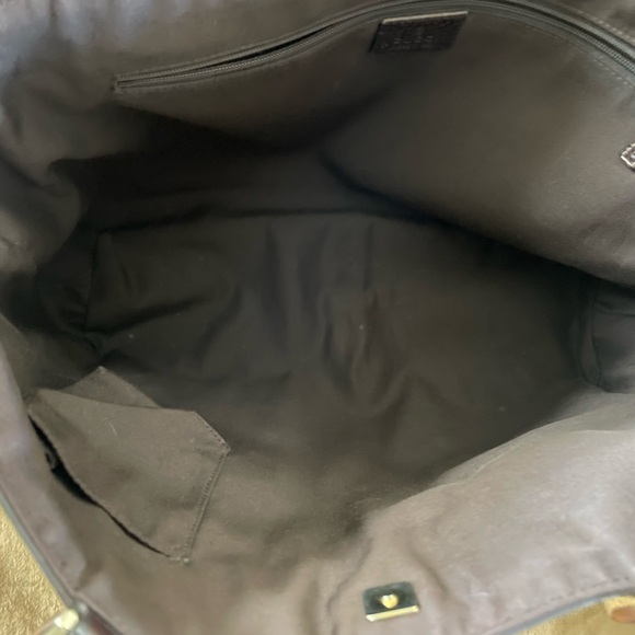 Gucci GG Abbey Pocket Tote, Canvas Leather, Made in Italy - Picture 4 of 6